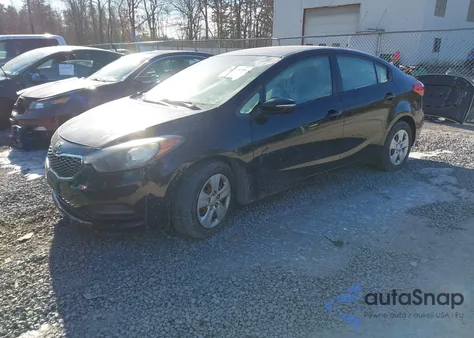 2015 Kia Forte Lx from USA, damaged, VIN KNAFX4A6XF5340572